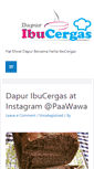 Mobile Screenshot of dapur.ibucergas.com